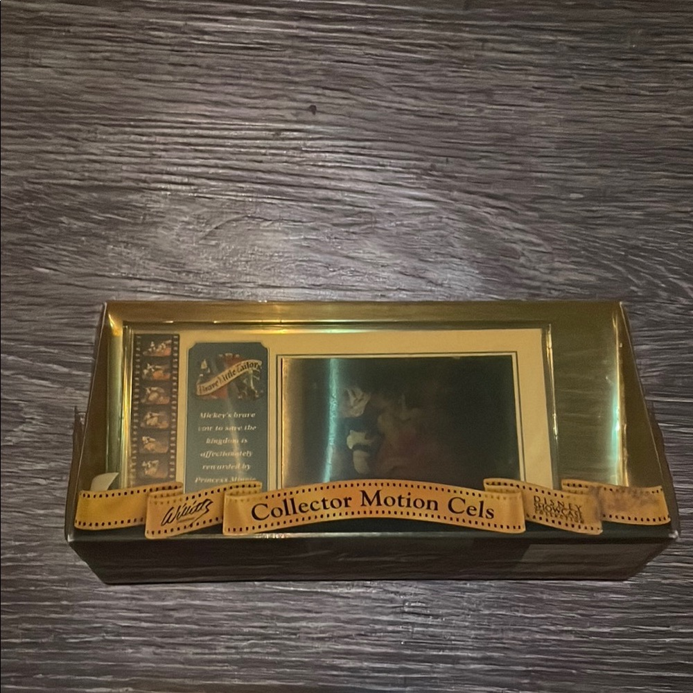 Disney Gold Collector Motion Cels